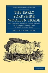 Abbildung von: The Early Yorkshire Woollen Trade - Cambridge University Press