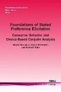 Cover: Foundations of Stated Preference Elicitation - now publishers Inc
