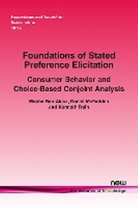 Enlarge image Cover: Foundations of Stated Preference Elicitation - now publishers Inc