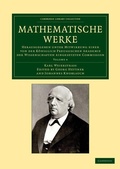 Cover: Mathematische Werke - Cambridge University Press