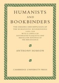 Cover: Humanists and Bookbinders - Cambridge University Press