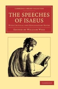Cover: The Speeches of Isaeus - Cambridge University Press