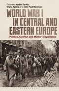 Cover: World War I in Central and Eastern Europe - I.B. Tauris