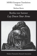 Cover: Bertha von Suttner, 'Lay Down Your Arms' - Modern Humanities Research Association