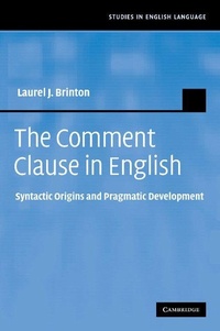 Enlarge image Cover: The Comment Clause in English - Cambridge University Press