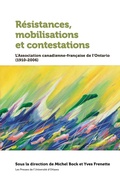 Cover: Resistances, mobilisations et contestations - University of Ottawa Press