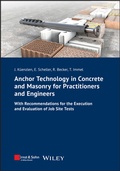 Cover: Anchor Technology in Concrete and Masonry for Practitioners and Engineers - Ernst & Sohn