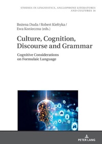 Abbildung von: Culture, Cognition, Discourse and Grammar - Peter Lang Verlag