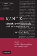 Cover: Kant's Idea for a Universal History with a Cosmopolitan Aim - Cambridge University Press
