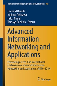 Enlarge image Cover: Advanced Information Networking and Applications - Springer