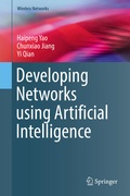 Cover: Developing Networks using Artificial Intelligence - Springer