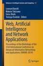Cover: Web, Artificial Intelligence and Network Applications - Springer
