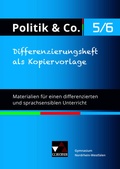 Cover: Politik & Co. - Nordrhein-Westfalen - G9 / Politik & Co. NRW Differenzierungsheft 5/6 - Buchner, C.C.
