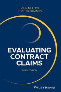 Abbildung von: Evaluating Contract Claims - Wiley