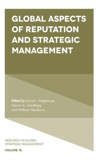Enlarge image Cover: Global Aspects of Reputation and Strategic Management - Emerald Publishing Limited