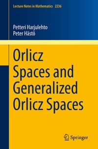 Abbildung von: Orlicz Spaces and Generalized Orlicz Spaces - Springer