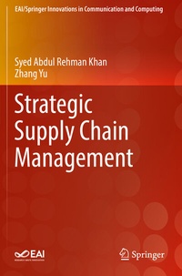 Enlarge image Cover: Strategic Supply Chain Management - Springer