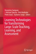 Abbildung von: Learning Technologies for Transforming Large-Scale Teaching, Learning, and Assessment - Springer