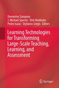 Abbildung von: Learning Technologies for Transforming Large-Scale Teaching, Learning, and Assessment - Springer
