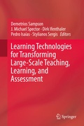 Bild: Learning Technologies for Transforming Large-Scale Teaching, Learning, and Assessment - Springer