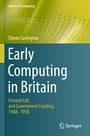 Cover: Early Computing in Britain - Springer