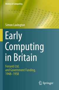 Enlarge image Cover: Early Computing in Britain - Springer