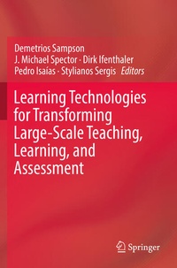 Bild: Learning Technologies for Transforming Large-Scale Teaching, Learning, and Assessment - Springer