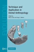 Cover: Technique and Application in Dental Anthropology - Cambridge University Press