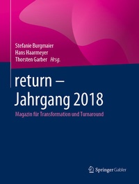 Abbildung von: return - Jahrgang 2018 - Springer Gabler