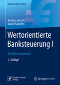 Cover: Wertorientierte Banksteuerung I - Springer Gabler