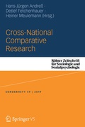 Cover: Cross-national Comparative Research - Springer VS