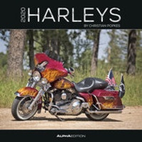 Abbildung von: Harleys 2020 - Broschürenkalender (30 x 60 geöffnet) - Wandkalender - Motorradkalender - Fahrzeuge - Wandplaner - ALPHA EDITION