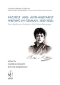 Cover: Pacifist and Anti-Militarist Writing in German, 1889-1928: - Iudicium