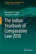 Cover: The Indian Yearbook of Comparative Law 2018 - Springer