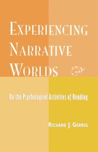 Enlarge image Cover: Experiencing Narrative Worlds - Routledge