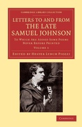 Cover: Letters to and from the Late Samuel Johnson, LL.D. - Cambridge University Press
