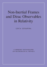 Abbildung von: Non-Inertial Frames and Dirac Observables in Relativity - Cambridge University Press