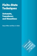 Cover: Finite-State Techniques - Cambridge University Press