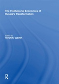 Cover: The Institutional Economics of Russia's Transformation - Routledge