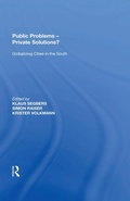 Cover: Public Problems - Private Solutions? - Routledge