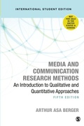Cover: Media and Communication Research Methods - International Student Edition - SAGE Publications Inc