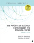 Cover: The Practice of Research in Criminology and Criminal Justice - International Student Edition - SAGE Publications Inc
