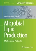 Cover: Microbial Lipid Production - Humana Press Inc.
