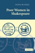 Cover: Poor Women in Shakespeare - Cambridge University Press
