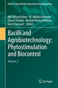 Cover: Bacilli and Agrobiotechnology: Phytostimulation and Biocontrol - Springer