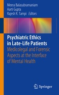 Cover: Psychiatric Ethics in Late-Life Patients - Springer