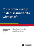 Cover: Entrepreneurship in der Gesundheitswirtschaft - Hogrefe