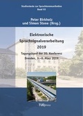 Cover: Elektronische Sprachsignalverarbeitung 2019 - TUDpress