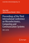 Cover: Proceedings of the Third International Conference on Microelectronics, Computing and Communication Systems - Springer