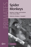 Cover: Spider Monkeys - Cambridge University Press
